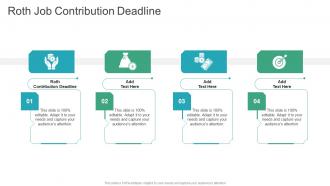Roth Job Contribution Deadline In Powerpoint And Google Slides Cpb