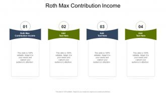 Roth Max Contribution Income In Powerpoint And Google Slides Cpb