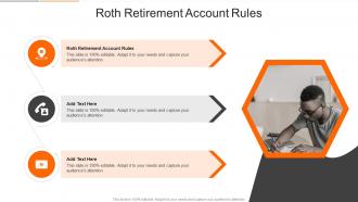 Roth Retirement Account Rules In Powerpoint And Google Slides Cpb