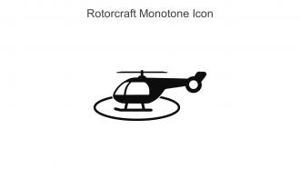 Rotorcraft Monotone Icon In Powerpoint Pptx Png And Editable Eps Format