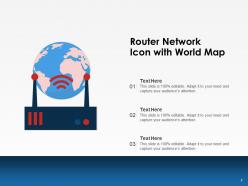 Router Icon Computer Technology Strength Security Arrow Network