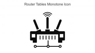 Router Tables Monotone Icon In Powerpoint Pptx Png And Editable Eps Format