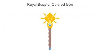 Royal Scepter Colored Icon In Powerpoint Pptx Png And Editable Eps Format