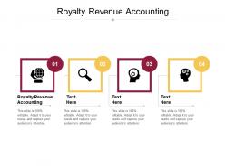 Royalty revenue accounting ppt powerpoint presentation file files cpb