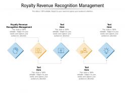 Royalty revenue recognition management ppt presentation ideas outfit cpb