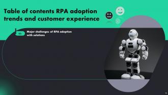 RPA Adoption Trends And Customer Experience Powerpoint Presentation Slides Image Informative