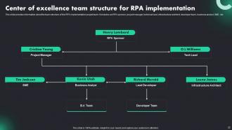 RPA Adoption Trends And Customer Experience Powerpoint Presentation Slides Good Informative