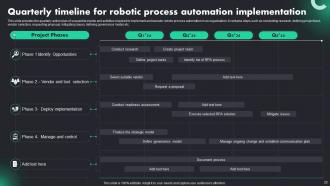RPA Adoption Trends And Customer Experience Powerpoint Presentation Slides Editable Informative