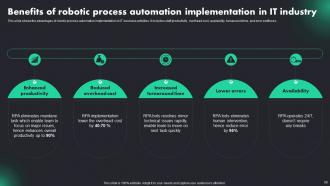 RPA Adoption Trends And Customer Experience Powerpoint Presentation Slides Visual Analytical