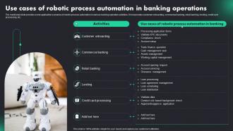 RPA Adoption Trends And Customer Use Cases Of Robotic Process Automation