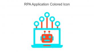 RPA Application Colored Icon In Powerpoint Pptx Png And Editable Eps Format