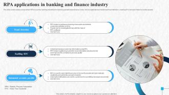 RPA Applications In Banking And Finance Industry