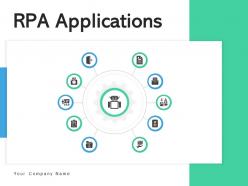 Rpa applications management analysis financial settlement business
