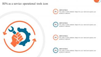 RPA As A Service Operational Tools Icon