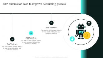 RPA Automation Icon To Improve Accounting Process