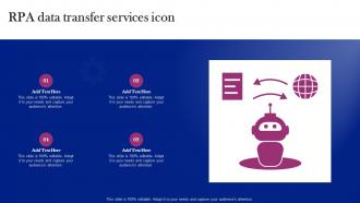 RPA Data Transfer Services Icon