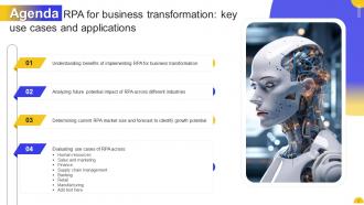 RPA For Business Transformation Key Use Cases And Applications AI CD Good Best