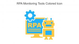 RPA Monitoring Tools Colored Icon In Powerpoint Pptx Png And Editable Eps Format