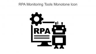 RPA Monitoring Tools Monotone Icon In Powerpoint Pptx Png And Editable Eps Format