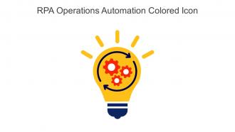 RPA Operations Automation Colored Icon In Powerpoint Pptx Png And Editable Eps Format