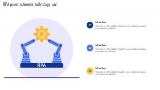 RPA Power Automate Technology Icon