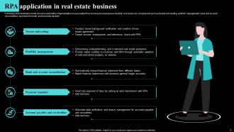 RPA Real Estate Powerpoint Ppt Template Bundles Impactful Researched