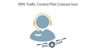 RPA Traffic Control Pilot Colored Icon In Powerpoint Pptx Png And Editable Eps Format