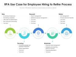 Rpa use case for employee hiring to retire process