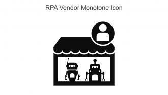 RPA Vendor Monotone Icon In Powerpoint Pptx Png And Editable Eps Format