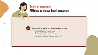 RTM Guide To Improve Brand Engagement Mkt Cd V Good Customizable