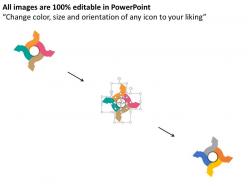 61047452 style circular hub-spoke 4 piece powerpoint presentation diagram infographic slide