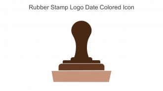 Rubber Stamp Logo Date Colored Icon In Powerpoint Pptx Png And Editable Eps Format