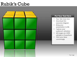 Rubiks cubes powerpoint presentation slides db