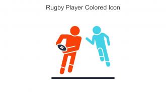 Rugby Player Colored Icon In Powerpoint Pptx Png And Editable Eps Format