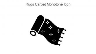 Rugs Carpet Monotone Icon In Powerpoint Pptx Png And Editable Eps Format