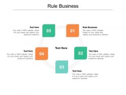 Rule business ppt powerpoint presentation portfolio outline cpb