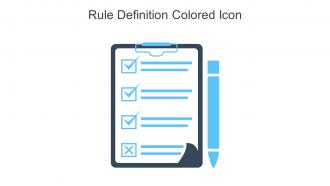 Rule Definition Colored Icon In Powerpoint Pptx Png And Editable Eps Format