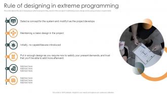 Rule Of Designing In Extreme Programming XP Ppt Model Example