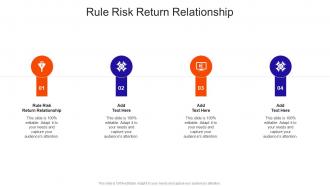 Rule Risk Return Relationship In Powerpoint And Google Slides Cpb