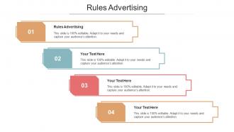 Rules advertising ppt powerpoint presentation outline tips cpb