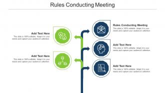 Rules Conducting Meeting Ppt Powerpoint Presentation File Slide Portrait Cpb