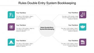 Rules Double Entry System Bookkeeping Ppt Powerpoint Presentation Ideas Objects Cpb
