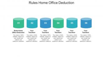 Rules home office deduction ppt powerpoint presentation pictures gridlines cpb