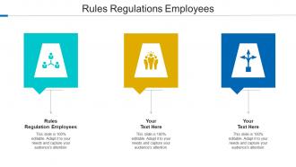 Rules Regulations Employees Ppt Powerpoint Presentation Professional Example Cpb