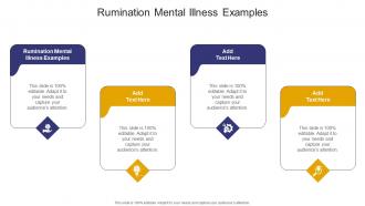 Rumination Mental Illness Examples In Powerpoint And Google Slides Cpb