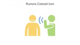 Rumors Colored Icon In Powerpoint Pptx Png And Editable Eps Format