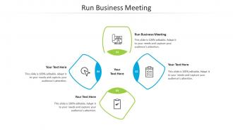 Run business meeting ppt powerpoint presentation professional slides cpb