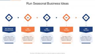 Run Seasonal Business Ideas In Powerpoint And Google Slides Cpb