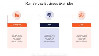 Run Service Business Examples In Powerpoint And Google Slides Cpb