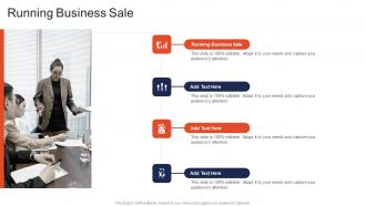 Running Business Sale In Powerpoint And Google Slides Cpb